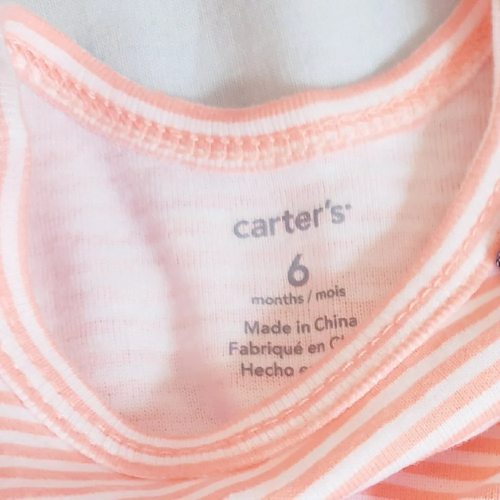 Carter's 6 Month Striped Tank Top